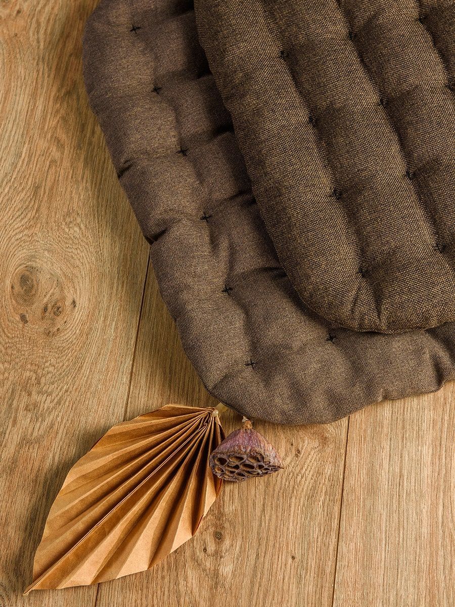 снимок Набор подушек для йоги "БИО" коричневый от магазина BIO-TEXTILES ОПТ