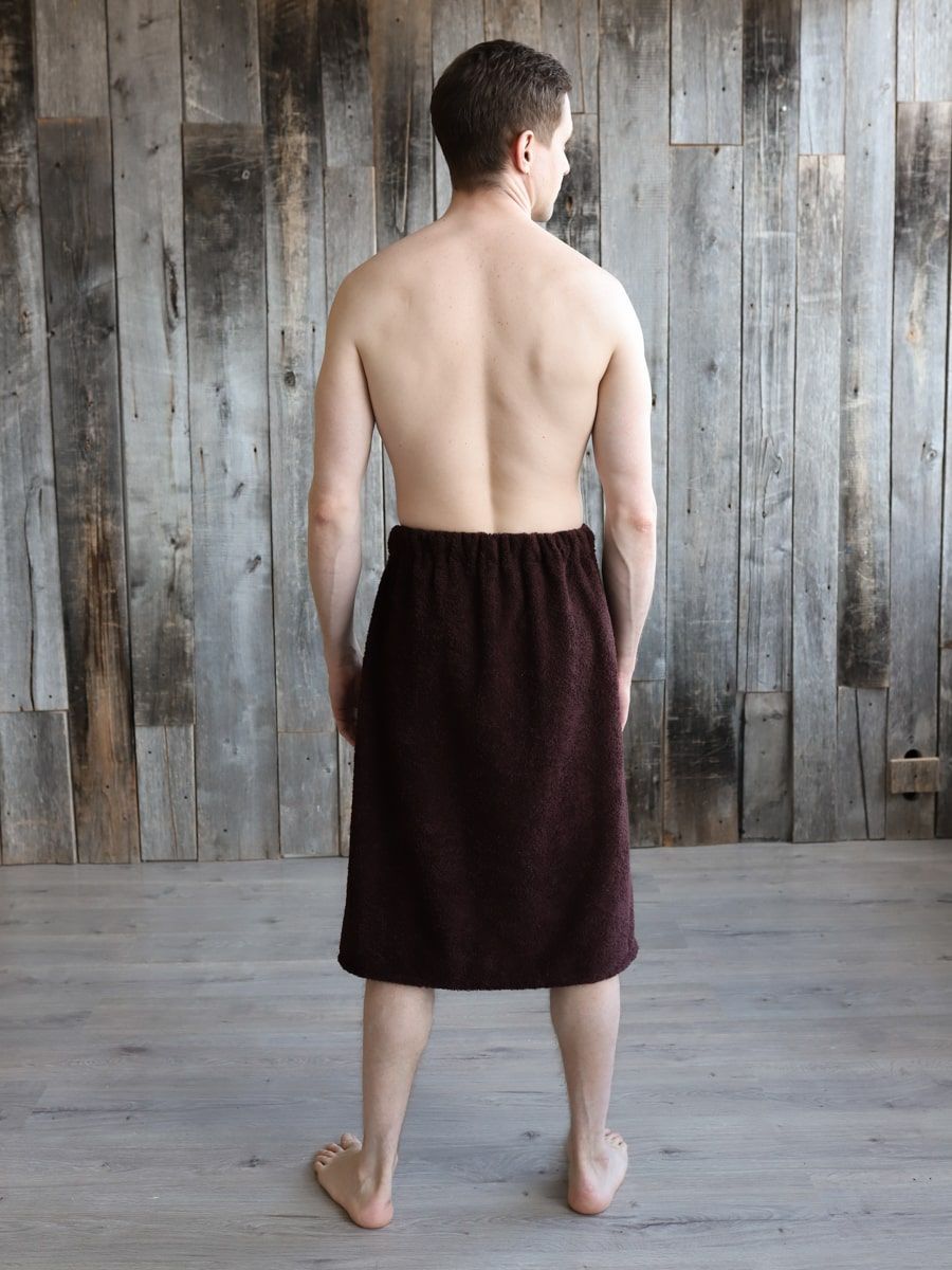 снимок Килт махровый шоколад (заказ от 20шт.) от магазина BIO-TEXTILES ОПТ