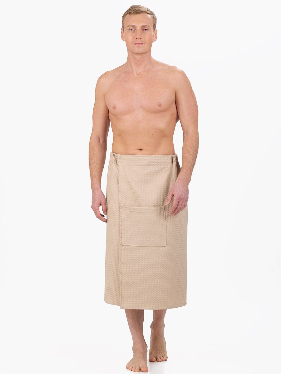 снимок Килт вафельный бежевый от магазина BIO-TEXTILES ОПТ