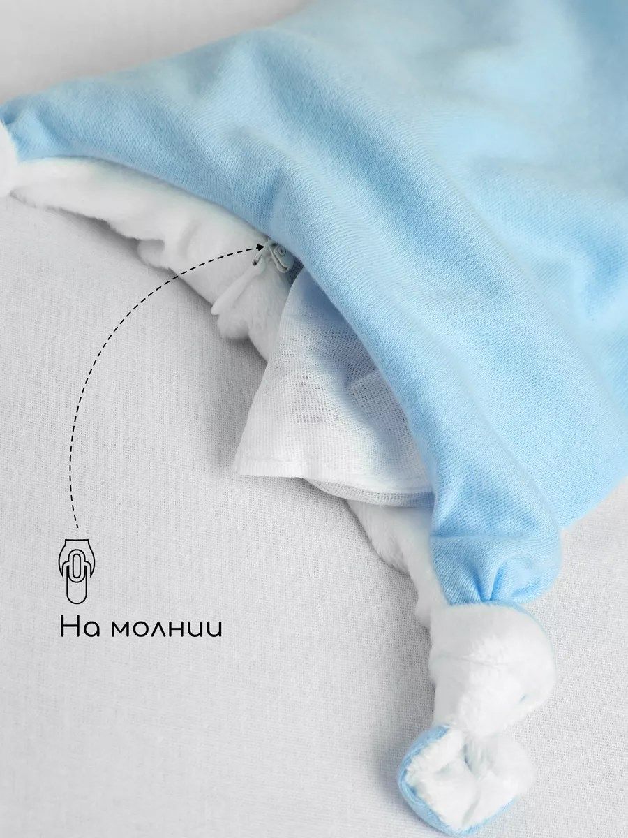 снимок Подушка (комфортер-грелка) голубой от магазина BIO-TEXTILES ОПТ