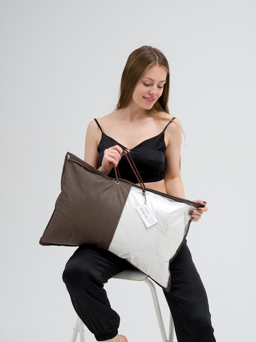 снимок Подушка "Сила природы ПРЕМИУМ" с лузгой гречихи от магазина BIO-TEXTILES ОПТ