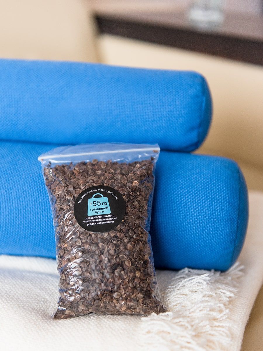 снимок Набор подушек "ВАЛИКИ" с лузгой гречихи от магазина BIO-TEXTILES ОПТ