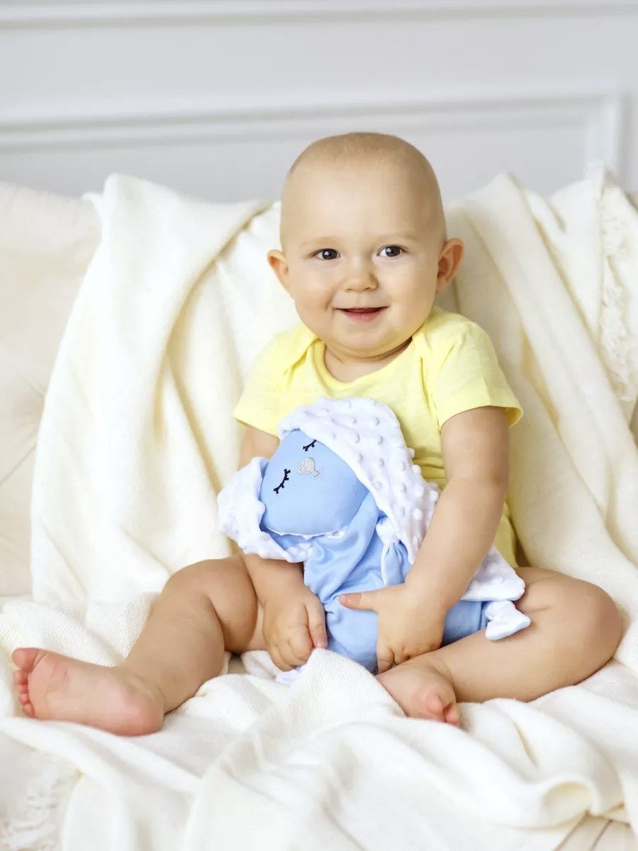 снимок Подушка (комфортер-грелка) голубой от магазина BIO-TEXTILES ОПТ