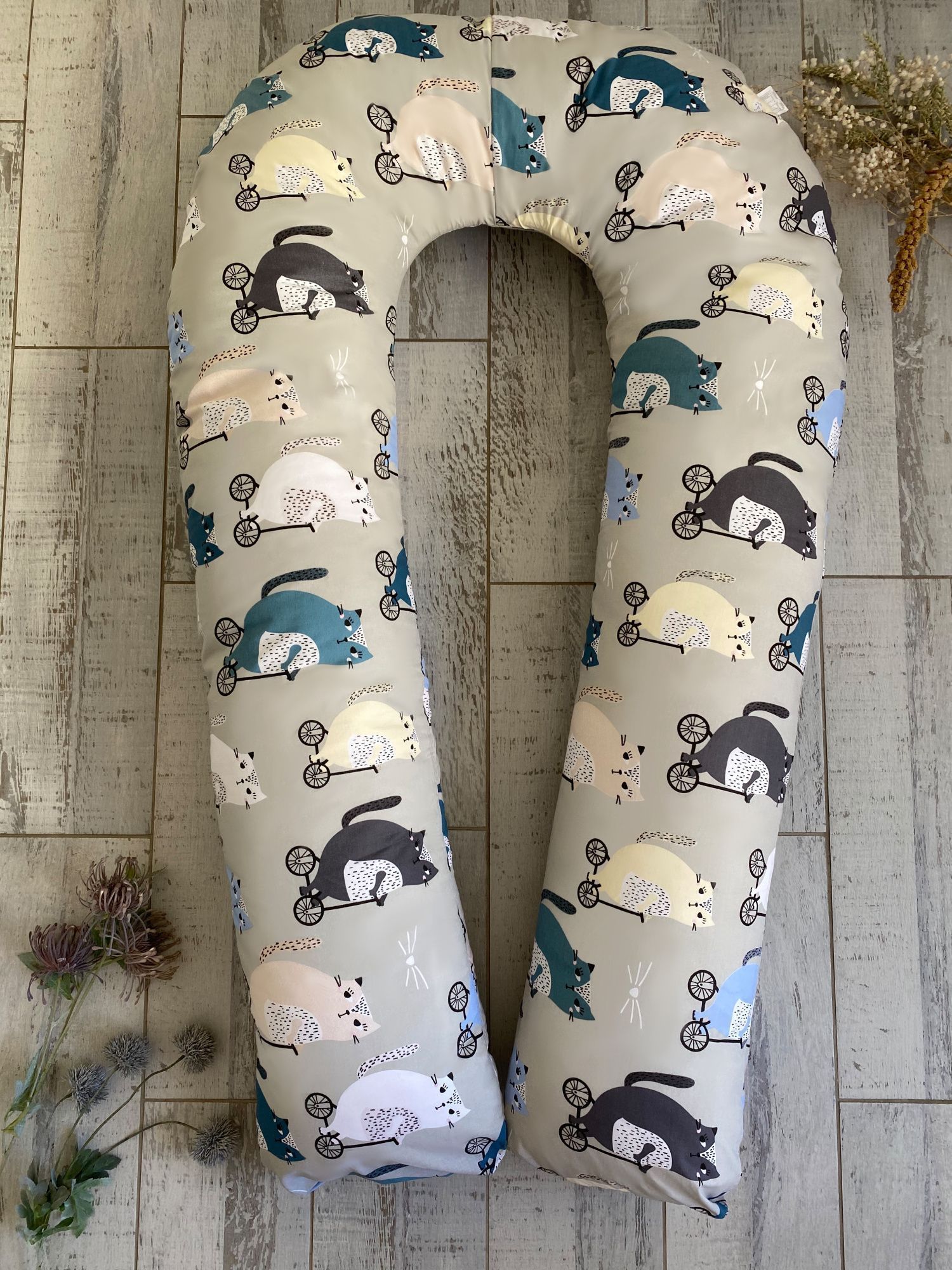 снимок Подушка для беременных "Подкова" от магазина BIO-TEXTILES ОПТ