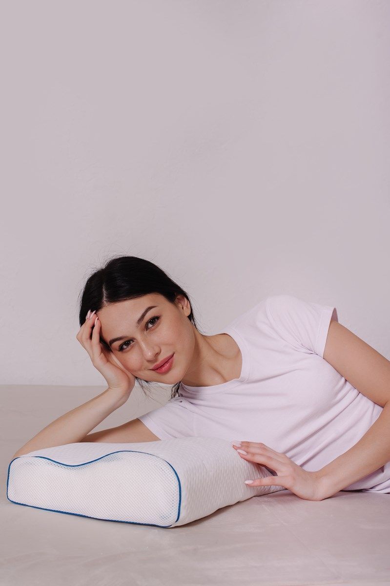 снимок Подушка c эффектом памяти "Эрго-4" 60*40*10/13 от магазина BIO-TEXTILES ОПТ