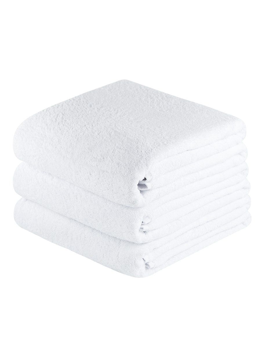 снимок Полотенце двупетельное махровое белое для гостиниц от магазина BIO-TEXTILES ОПТ